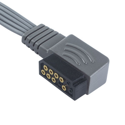Συμβατό με το PH ECG Telemetry Leadwire - M4725A ECG Holter Cable 350-0173-03 για το Zymed DigiTrak-Plus