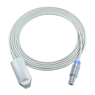 6Pin 40Degree Adult Finger Clip SpO2 Sensor 3.0M Συμφωνητικός Drager Vist 120 Vist 120s
