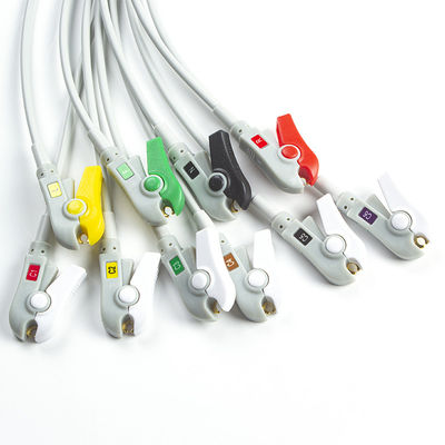 Συμβατό Mindray BeneHeart D6 Αποσύνδεσμος 10Lead EKG Leadwires