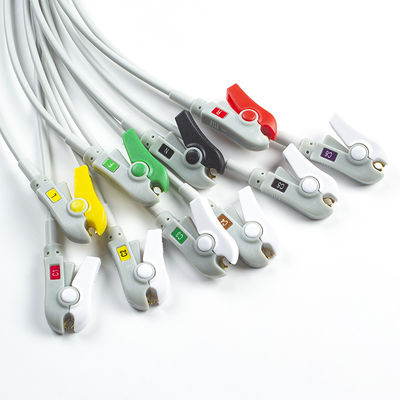Συμβατό Mindray BeneHeart D6 Αποσύνδεσμος 10Lead EKG Leadwires
