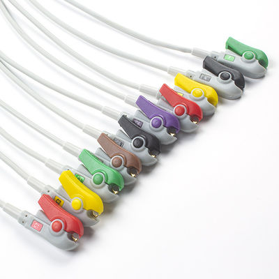 Συμβατό P-Hilips TC30 TC50 EKG Leadwire IEC Grabber TC70 IEC Grabber