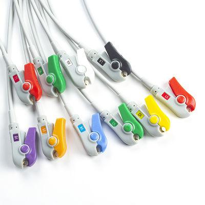 Συμβατό P-Hilips TC30 TC50 EKG Leadwire IEC Grabber TC70 IEC Grabber