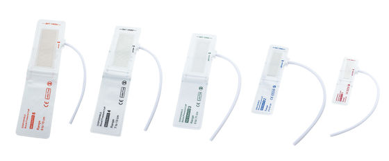 Μία φορά χρησιμοποιούμενο νεογέννητο NIBP Cuff Single Tube Μέγεθος 1 3-6cm Χωρίς λατέξ