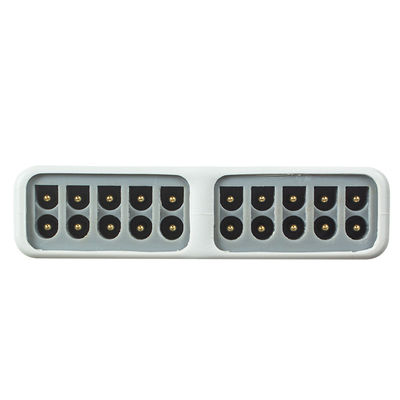 OD6mm 2.2M ECG καλώδιο κορμού συμβατό με Mortara Burdick 1600 300 3100 400 6100 800