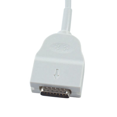 OD6mm 2.2M ECG καλώδιο κορμού συμβατό με Mortara Burdick 1600 300 3100 400 6100 800