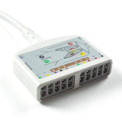 Χωρίς λάτεξ 10Lead ECG Trunk Cable για Cardiosys EK36 EK403 EK41 EK413 EK43 EK512 EK53