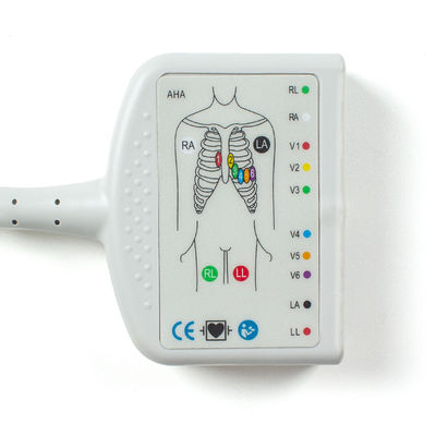 OD6mm 2.2M P-Hilips EKG καλώδιο Κεφάλαιο καλώδιο για M1770A M1771A M1772A Pagewriter 100 Pagewriter 200