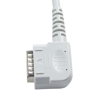 Απαλλαγμένο από λατέξ 15Pin 10Lead EKG Trunk Cable IEC/AHA για 108 109 110 1210 1211 601 Cardico 302