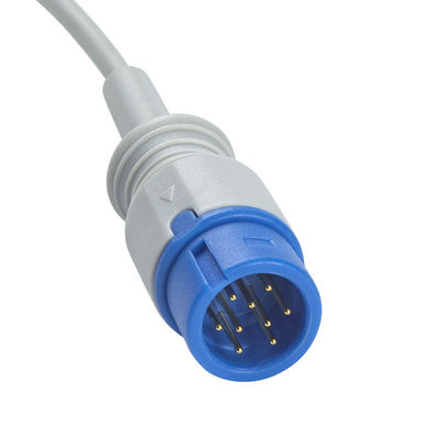 Συμβατό ViewMed 9Pin SpO2 ανιχνευτής για ενήλικες ViewMed Monitor κορεσμού Finger Clip 3.0M