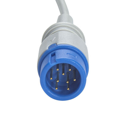 Συμβατό ViewMed 9Pin SpO2 ανιχνευτής για ενήλικες ViewMed Monitor κορεσμού Finger Clip 3.0M
