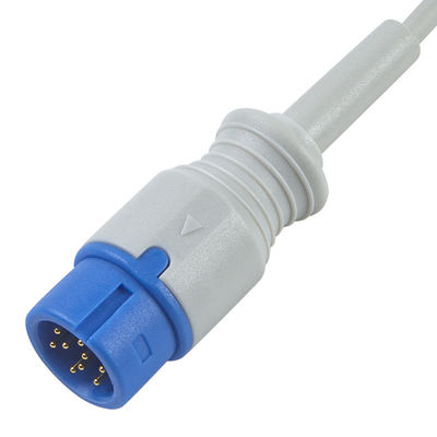 Συμβατό ViewMed 9Pin SpO2 ανιχνευτής για ενήλικες ViewMed Monitor κορεσμού Finger Clip 3.0M