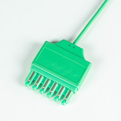 MS14682 ECG Καλώδιο Draeger ECG Μονόπιν Μονομόλυβδος 6Lead Leadwires IEC Snap