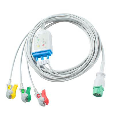 Φίλιπς ECG καλώδιο 5 Lead 12Pin M1975A για ενήλικες και παιδιά