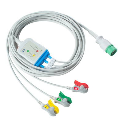 Φίλιπς ECG καλώδιο 5 Lead 12Pin M1975A για ενήλικες και παιδιά