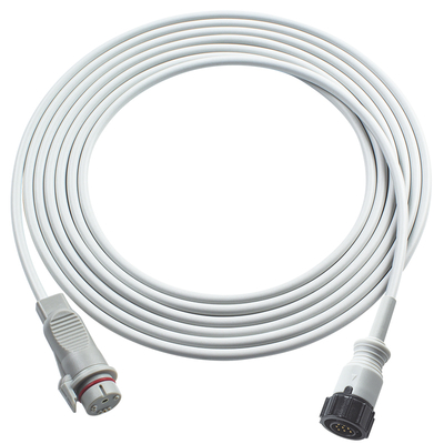 GE Συμβατό καλώδιο προσαρμογέα IBP 5Pin σε Abbott 3.5M Γκρι TPU