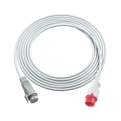 Comen IBP Adapter Cable 12pin σε Edward Argon BD Abbott BB PVB Utah Medex Mindray Συνδέτης