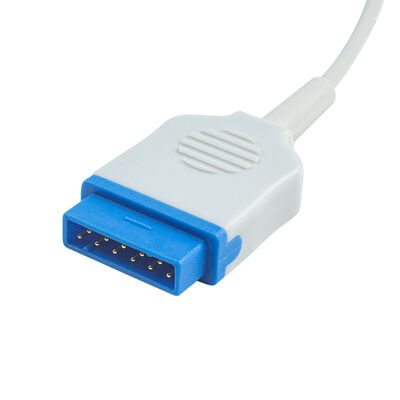 Καλώδιο αισθητήρα SpO2 GE TS-G3 11pin, σύνδεσμος GE σε καλώδιο επέκτασης προσαρμογέα SpO2 DB9 Pin E-PRESTN, S/5 με μονάδες E-series TruSignal i4 με μονάδες E-series