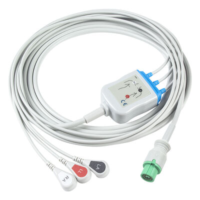 Fukuda Denshi 0012-00-1192 ECG EKG Cable 12Pin Expert Dynascope DS-5100 DS-5100E DS-5300W DS-5400 Dynascope DS-7001