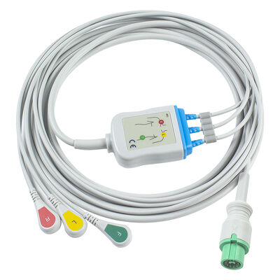 Fukuda Denshi 0012-00-1192 ECG EKG Cable 12Pin Expert Dynascope DS-5100 DS-5100E DS-5300W DS-5400 Dynascope DS-7001