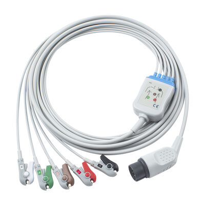 NihonKohden OEC-6102A Καλώδιο ΗΚΓ 8 ακίδων και καλώδια ηλεκτροδίων