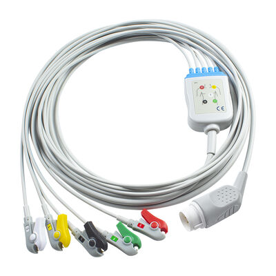 Ph 43100A 8Pin ECG Cable and leadwires hp CodeMaster XL+ μηχανή αποσύνδεσης