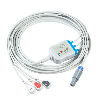 Οθόνη πολλαπλών παραμέτρων Huntleigh 8 ακίδων Smartsigns Compact 300 500 Καλώδιο ΗΚΓ Καλώδια και σύρματα ηλεκτροκαρδιογραφήματος