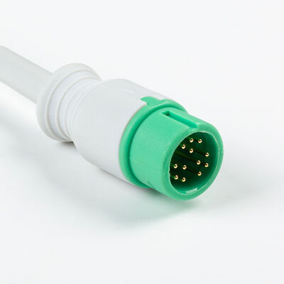 Yonker 12Pin E12 One direct ECG Cable ECG ECG and Leadwires 3Lead AHA IEC