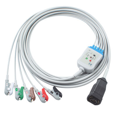 Zoll 15Pin μονοκόμματο καλώδιο ΗΚΓ και σύρματα ηλεκτροδίων