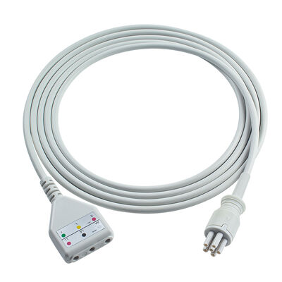 Omron > Colin 6Pin Connector 3 5Lead ECG Trunk Adapter Cable MC039-55 Καλώδιο επέκτασης ΗΚΓ Din Style