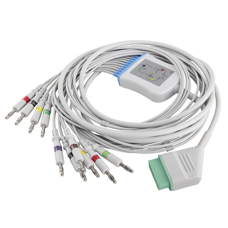 Nihon Kohden Ιαπωνία bsm-2301 bsm-2353 01.57.107048 EKG CableLeadwires 4.0Banana