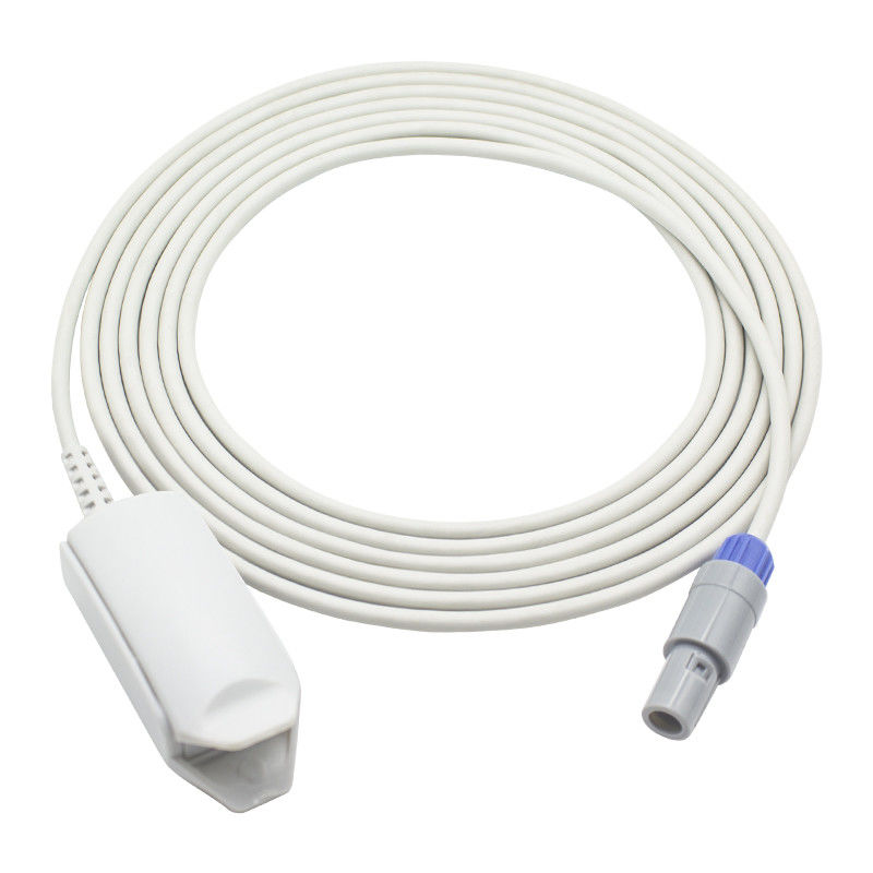 3.00M TPU επαναχρησιμοποιήσιμος SpO2 συνδετήρας 6Pin δάχτυλων αισθητήρων 3F IRIS300 Phoene PM8300 ενήλικος