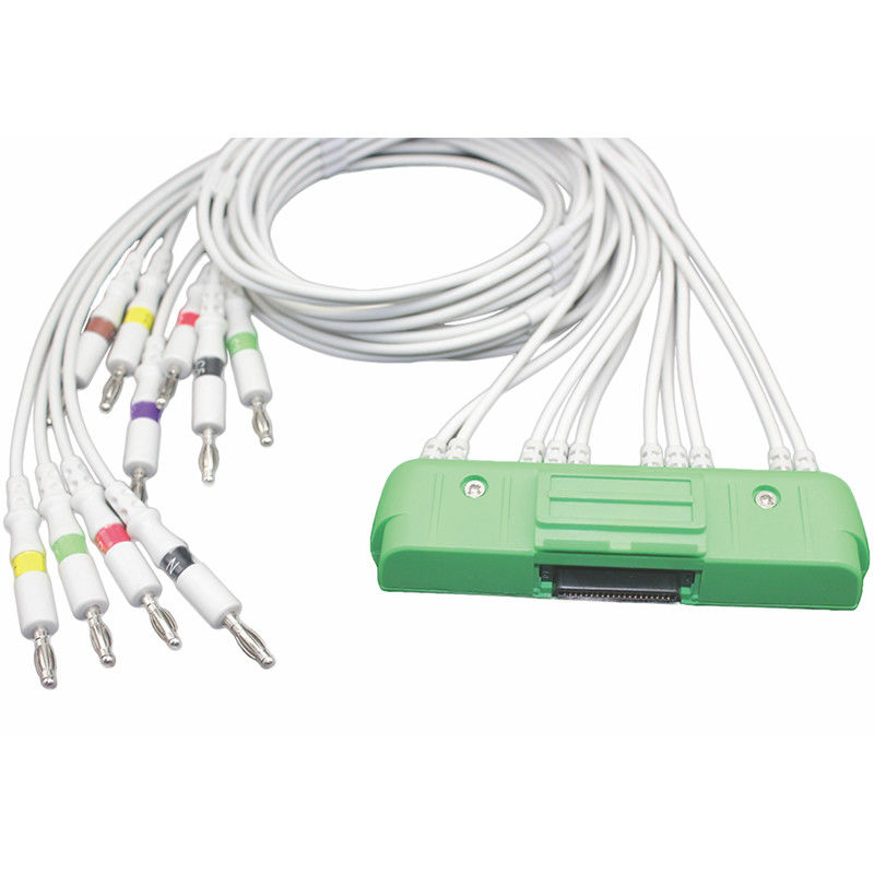 Nihon Kohden Ιαπωνία BR-911D ecg-9320 ecg-9522P Cardiofax Β μπανάνα 4,0 IEC καλωδίων NK 10Lead 1550K EKG