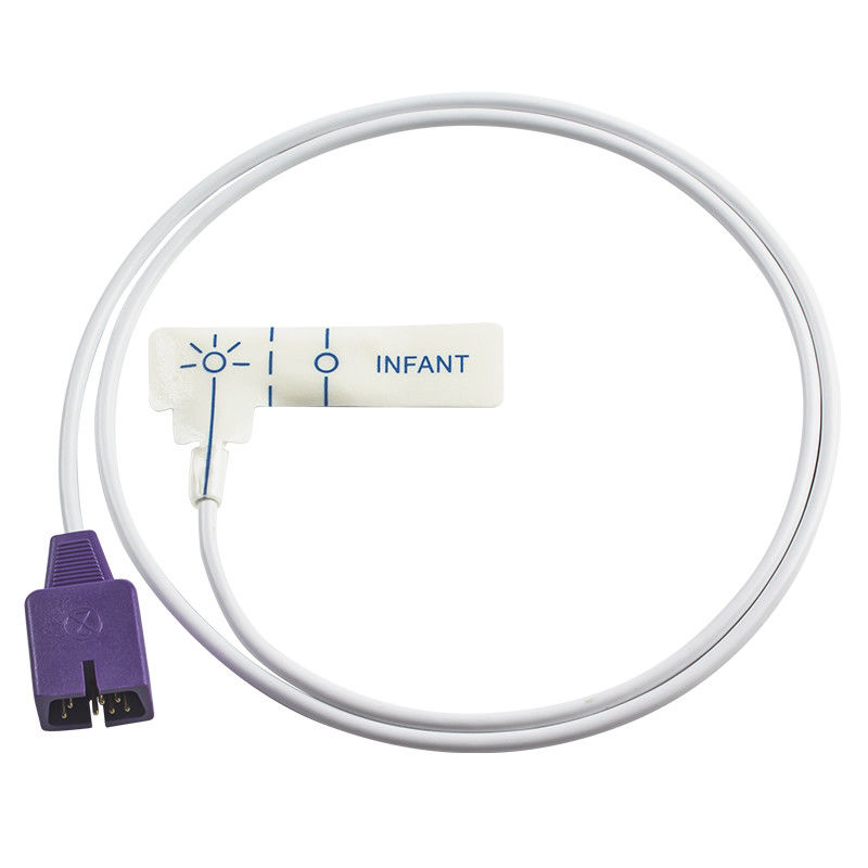 Μίας χρήσης SpO2 αισθητήρας ν-3000 N-ellcor DB9 7pin I20 PB-3940 μίας χρήσης SpO2 νηπίων άσπρος έλεγχος αφρού