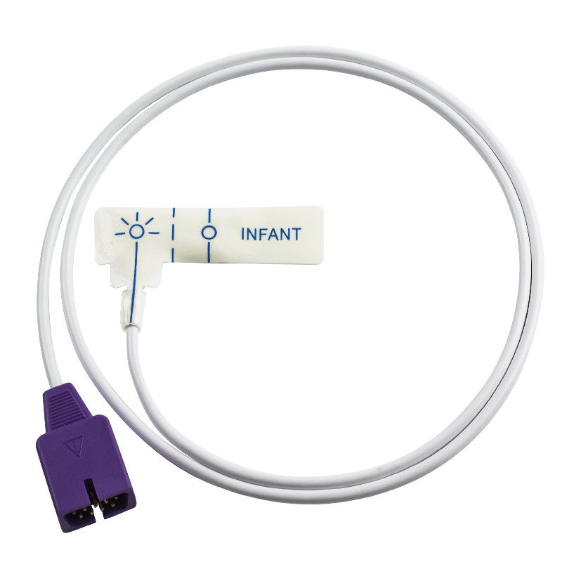 N-ellcor Oxi-max DB9 9pin ΜΕΓΆΛΟΥ ΜΕΓΈΘΟΥΣ μίας χρήσης SPO2 νηπίων ν-20 ν-600x άσπρος έλεγχος δάχτυλων Oximeter σφυγμού αφρού