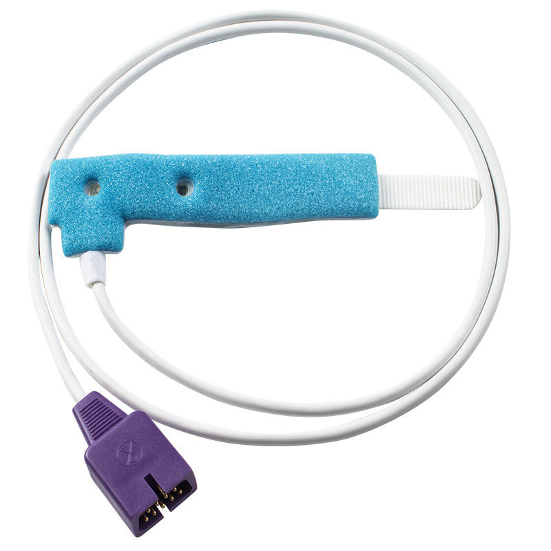 N-ellcor Oxi-max DB9 9pin MAX-P Αισθητήρας SpO2 μίας χρήσης N-180 NPB-3940 Νεογνά Παιδιατρικό γαλάζιο σφουγγάρι Μία χρήσης ανιχνευτής SpO2