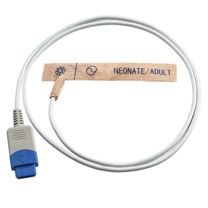 Datex Ohmeda 9pin TS-AF-25 μίας χρήσης ενήλικος μίας χρήσης SpO2 τεντωμάτων δερμάτων νεογνών έλεγχος υφάσματος