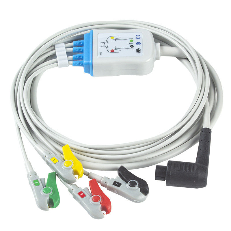 Corpuls 3 καλώδιο και Leadwires 4 ECG καλώδιο συνδετήρων ECG συνδετήρων 11pin IEC άκρων μολύβδου