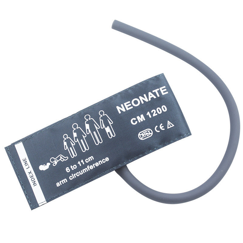 Contec NIBP μανσετών νάυλον μανσέτα 611cm σωλήνων NIBP νεογνών ενιαία επαναχρησιμοποιήσιμη μανσέτα οργάνων ελέγχου πίεσης του αίματος μανσετών