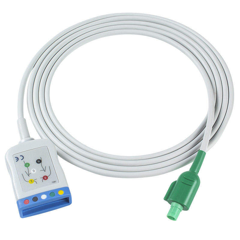 Datascope/Maquet/Getinge 12 πιν ECG Τραμβοκύλινδρο για ECG 5 καλώδιο μολύβδου IEC AHA μονοπιν ECG μολύβδου