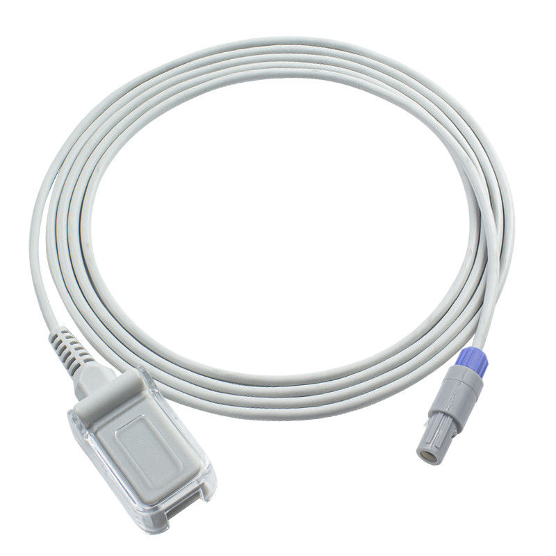 Καλώδιο N-ellcor μη Oxi-max 5Pin αισθητήρων Edan SpO2 στο καλώδιο 2.4M επέκτασης DB9 SpO2