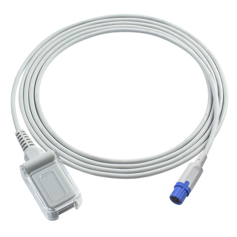 Καλώδιο 8Pin αισθητήρων Shenmei SpO2 στο καλώδιο προσαρμοστών 9Pin SpO2 για τις κλινικές/τα νοσοκομεία