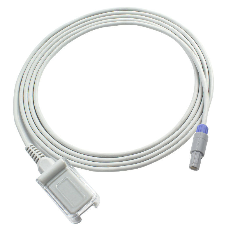 Καλώδιο 6Pin αισθητήρων Comen SpO2 στο καλώδιο 2.4M TPU επέκτασης DB9 SpO2