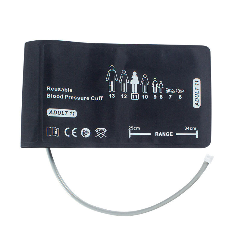 Για τον Welch Allyn FlexiPort Αγγειακή πίεση Μανικέτα Welch Allyn Ενήλικας Μακρό επαναχρησιμοποιήσιμο 1-σωλήνα Μέγεθος-11