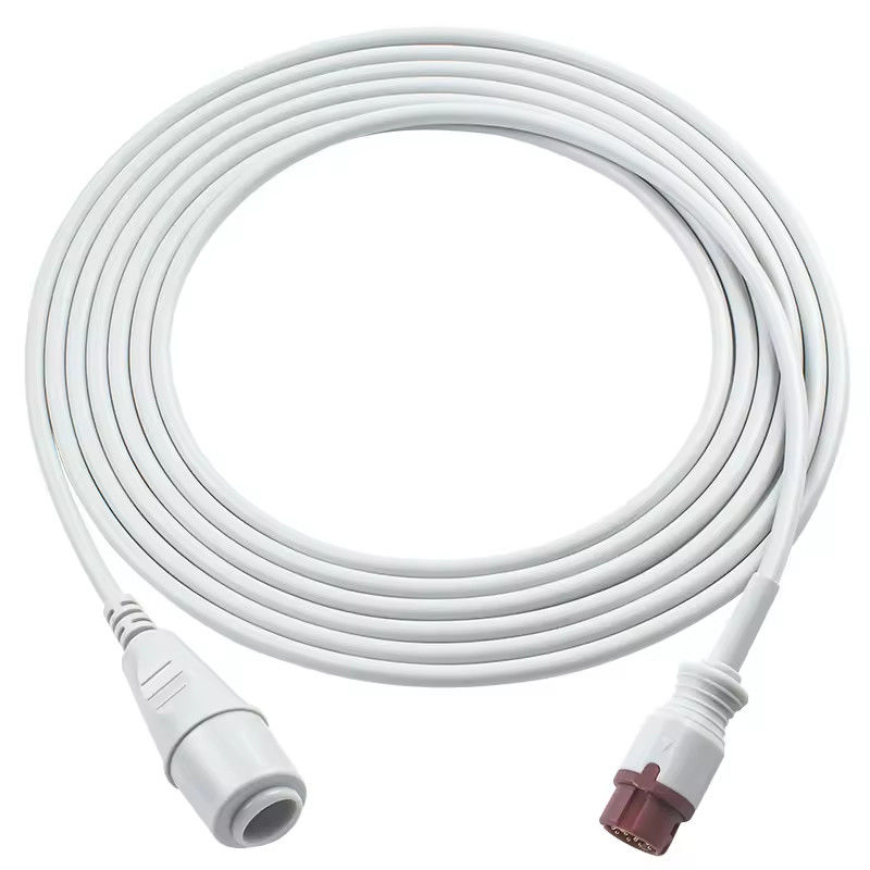 Π-Φίλιπς 12Pin για την Abbott Medex IBP Adapter Cable Efficia CM120 IntelliVue MX600 896083021