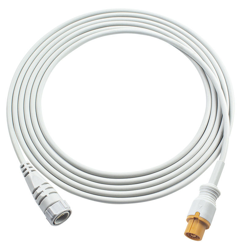Fukuda Denshi 12Pin με αργονικό συνδετήρα IBP Adapter Cable Dynascope DS-5100E DS-5300W DS-5400