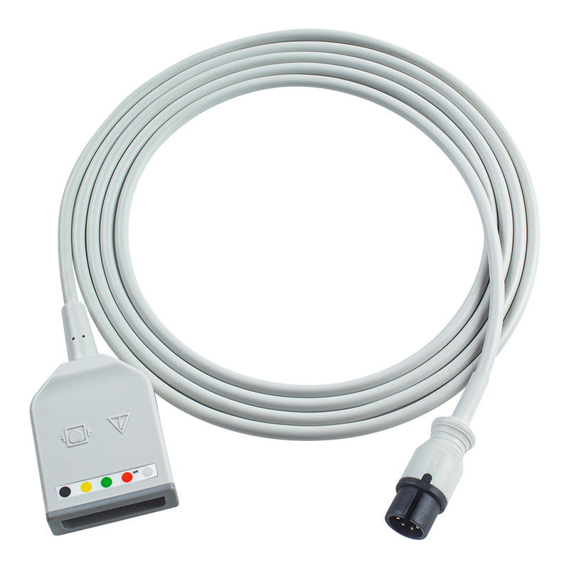 Δικτυακό σύστημα AAMI 6Pin Connector 5Lead ECG Trunk Adapter