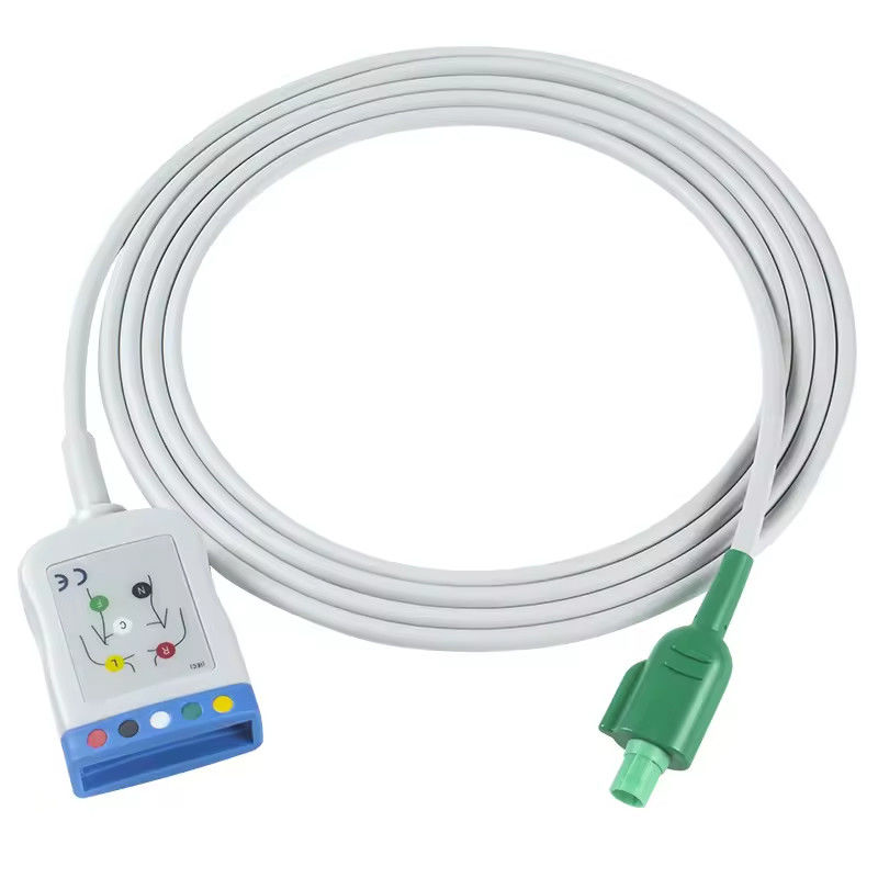Π-Φίλιπς PH Datascope 12Pin 5Lead ECG Τρακ Adapter Καλώδιο για CodeMasterXL+ Cardiosave IABP Διάσωση Υβρίδιο
