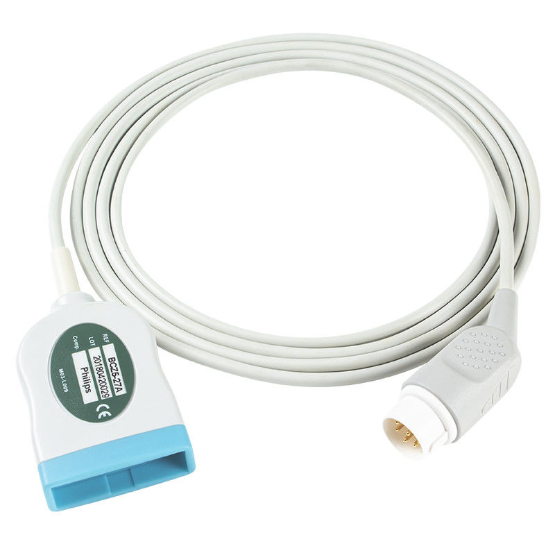 Π-Χίλιπς 8pin ECG Trunk Adapter Cable ECG Cable M1600A 989803104011 ECG Καλώδια επέκτασης