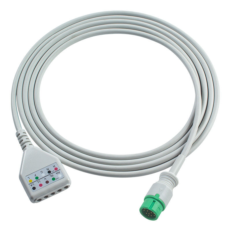 Comen 12Pin ECG Trunk Adapter Cable C50 C70 C90 NC12 NC8 ECG Cable Euro Style ECG Καλώδια επέκτασης
