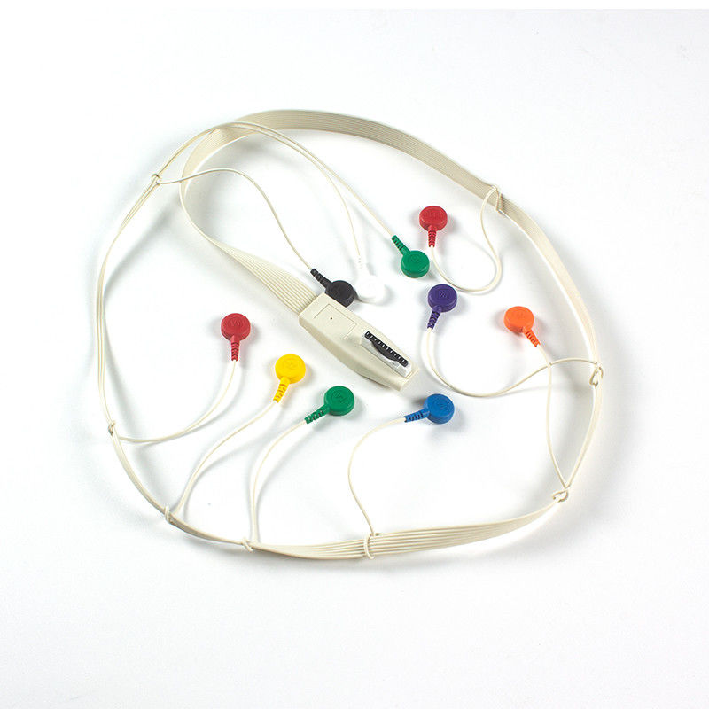 Συμβατό με το Mortara X12 + Holter ECG Cable Mortara ECG Holter Mortara Cable 10 Lead Snap
